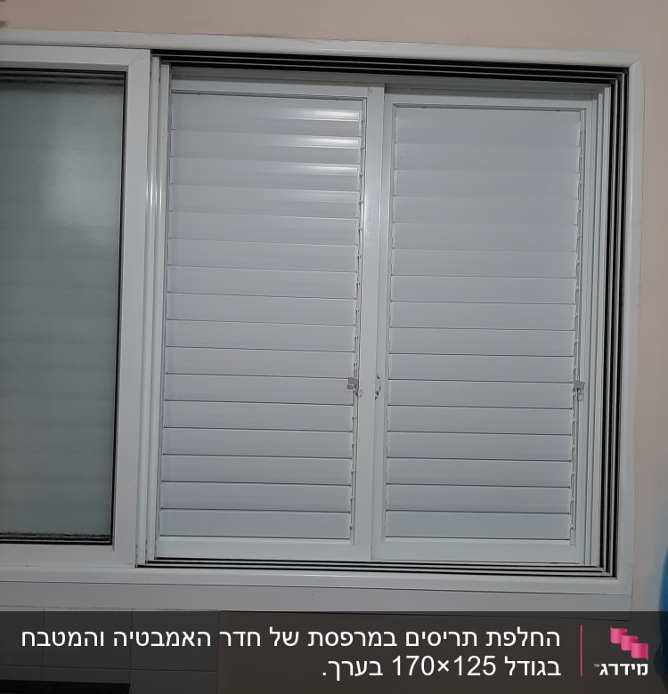 התריסים במטבח 